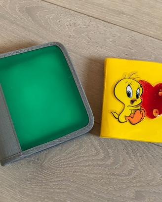 2 Porta cd/dvd