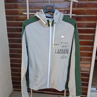 Lacoste Felpa sportiva con cappuccio da uomo tg. S