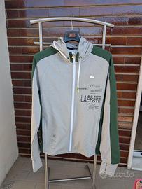 Lacoste Felpa sportiva con cappuccio da uomo tg. S