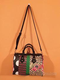 Desigual Borsa Lola Patch Bowling 18SAXPE1