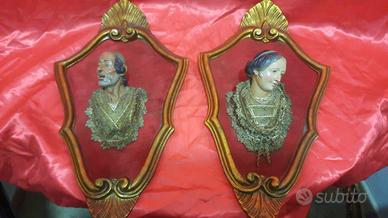 Coppia di Pastori Napoletani da Parete