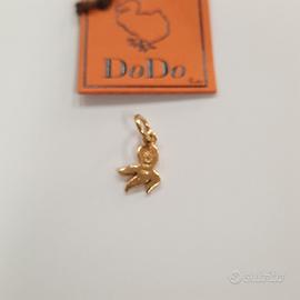 dodo ciondolo polpo oro giallo 18kt grammi 1