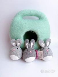 Lovevery Bunnies Felt Burrow Babbler Lovevery