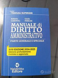 MANUALE E CODICI SUPERIORI AMMINISTRATIVO GAROFALI