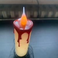 Lampada candela elettrica a batteria nuova