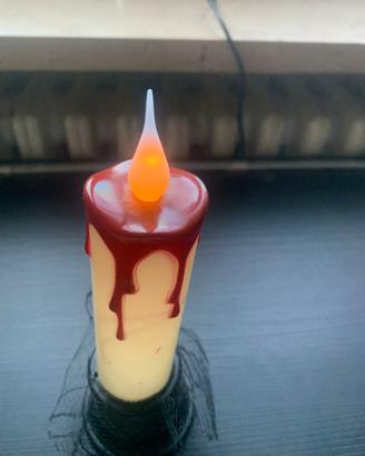 Lampada candela elettrica a batteria nuova