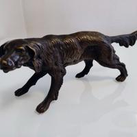 Statua Bronzo Cane Setter