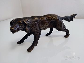 Statua Bronzo Cane Setter