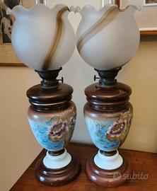 Coppia di lumi antichi