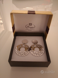 Orecchini argento Raggi