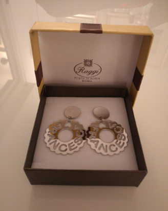 Orecchini argento Raggi