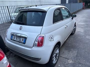 Fiat 500 1.2 Pop incidentata 1000. euro viene ripa