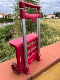 Carrello trolley porta zaino scuola