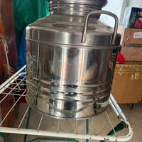 Tanica 30 litri acciaio inox