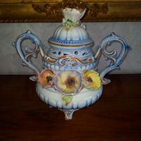 Vaso Porcellana Ceramica centrotavola CAPODIMONTE