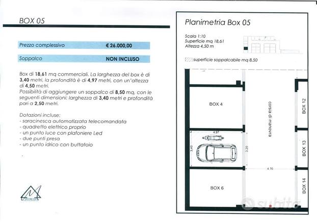 Piazza P.pe di Camporeale BOX 05 Nuova Costruzione