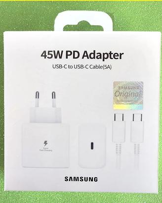 Caricabatterie Samsung 45W Originale + Cavo – Supe