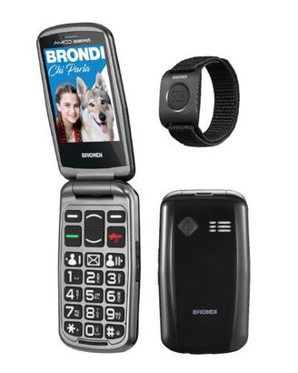 BRONDI AMICO SICURO PLUS NERO TELEFONO CELLULARE S