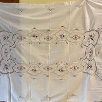 Tovaglia in lino fatta a mano (+ Tovaglioli)