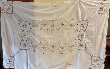 Tovaglia in lino fatta a mano (+ Tovaglioli)