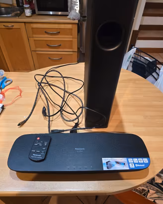 Soundbar Panasonic HTB250 con sub wireless