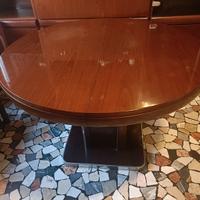 🍽️ Tavolo Rotondo Allungabile con Base Centrale