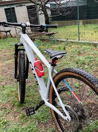 Bici mountain bike CUBE in carbonio