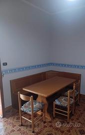tavola con panca 