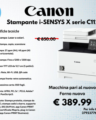 Stampante Canon i - SENYS Serie C1127i