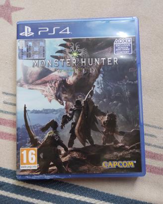 Monster Hunter World, per Ps4