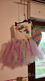 Costume unicorno bambina  7 anni - 