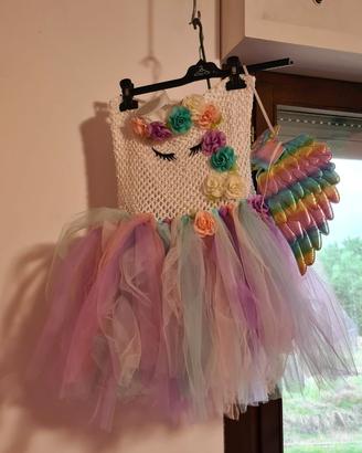 Costume unicorno bambina  7 anni - 