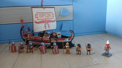 Galeone romano Playmobil 5390 + personaggi 