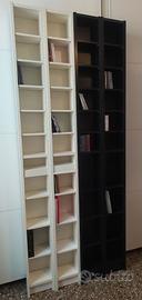2 Colonnine porta CD/DVD Ikea "Benno" Bianche