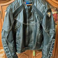 Giacca moto pelle