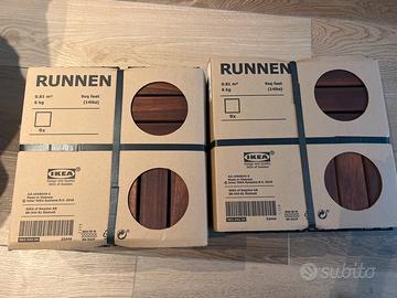 2 x Ikea RUNNEN Pavimentazione da giardino