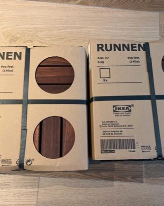 2 x Ikea RUNNEN Pavimentazione da giardino