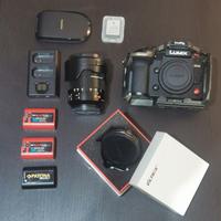 Panasonic GH6  + Leica 12 - 60 2.8/4.0 + accessori