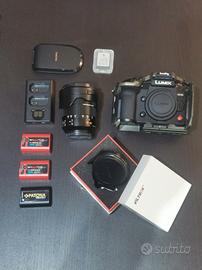 Panasonic GH6  + Leica 12 - 60 2.8/4.0 + accessori
