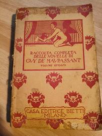 Libro "Le novelle" di Guy de Maupassant - 1935