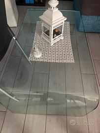Tavolino in vetro