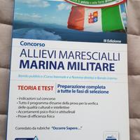 libro preparazione allievi marescialli Marina 