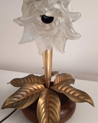 Lampada da tavolo vintage in stile Art Nouveau