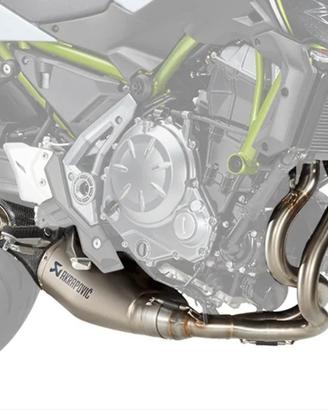 scarico completo Akrapovic Ninja 650, omologato