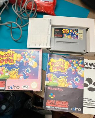 Super nintendo Puzzle Bubble