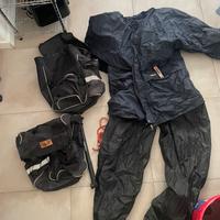 Giacca K-WAY e pantalone pioggia