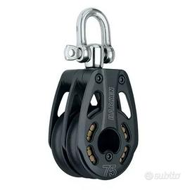HARKEN BOZZELLO BLACK MAGIC 75 MM DOPPIO GIREVOLE