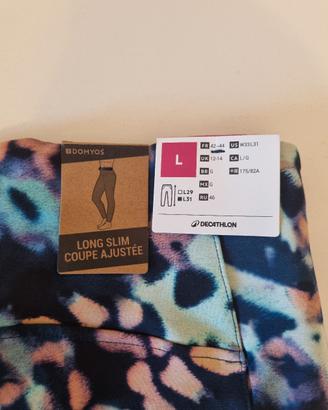 Leggins colorato Domyos