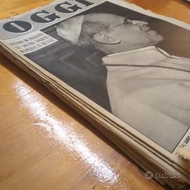 OGGI RIVISTA SETTIMANALE - ANNATA 1948 15 Numeri