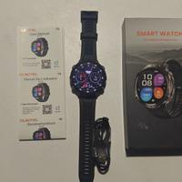 Smartwatch OUKITEL AMOLED 1,73'' militare,chiamate